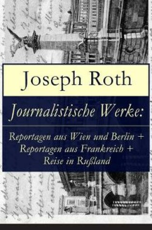 Cover of Journalistische Werke