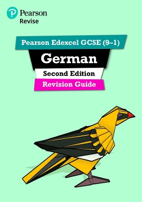 Book cover for Pearson Edexcel GCSE (9-1) German Revision Guide Second Edition