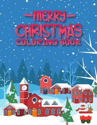 Book cover for Merry Christmas Coloring Book