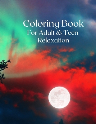 Book cover for Coloring Book for Adult and Teen Relaxation