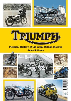 Book cover for Triumph a Pictorial history of a great british Marque