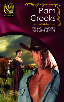 Book cover for The Cattleman's Unsuitable Wife