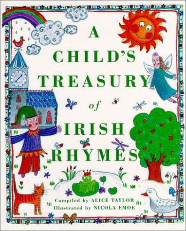 Book cover for A Child's Treasury of Irish Rhymes