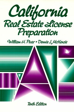 Cover of California Real Estate:License Preparation Text