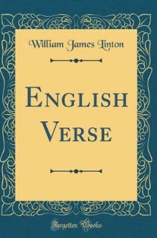 Cover of English Verse (Classic Reprint)