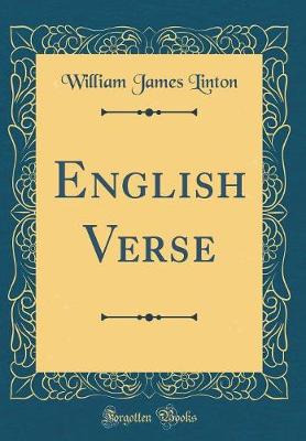 Book cover for English Verse (Classic Reprint)