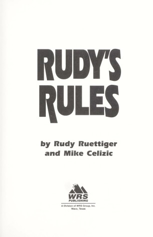 Book cover for Rudy's Rules