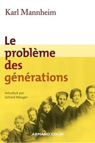 Cover of Le Probleme Des Generations