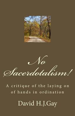 Book cover for No Sacerdotalism!