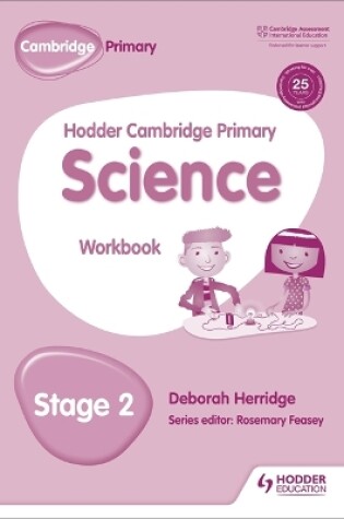 Cover of Hodder Cambridge Primary Science Workbook 2