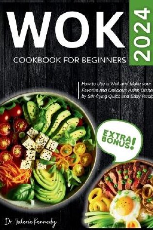 Cover of Wok Cookbook for Beginners 2024