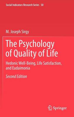 Cover of The Psychology of Quality of Life