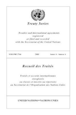 Cover of Treaty Series 2744