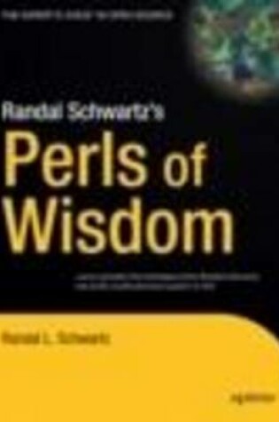 Cover of Randal Schwartz's Perls of Wisdom