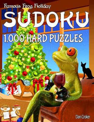 Book cover for Famous Frog Holiday Sudoku 1,000 Hard Puzzles