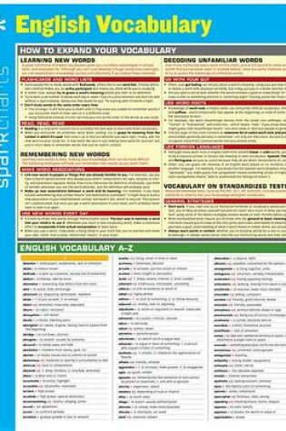 Cover of English Vocabulary SparkCharts