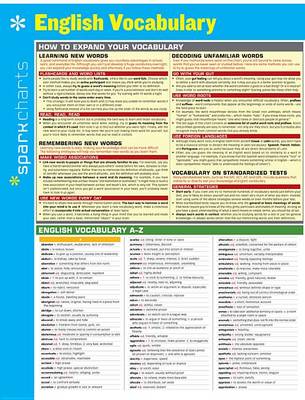 Book cover for English Vocabulary SparkCharts