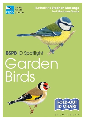 Book cover for RSPB ID Spotlight – Garden Birds
