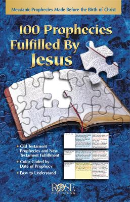 Book cover for 100 Prophecies Fulfilled by Jesus