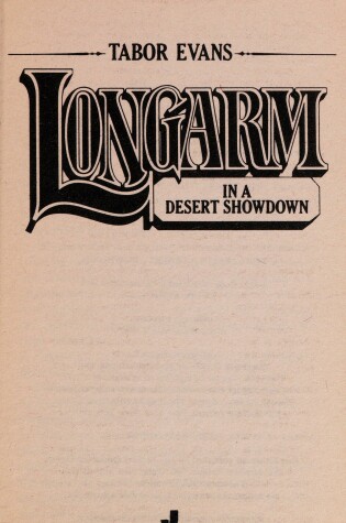 Cover of Longarm 123: Desert Sh