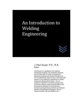 Book cover for An Introduction to Welding Engineering