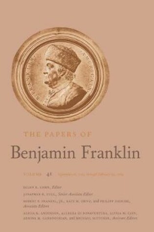 Cover of The Papers of Benjamin Franklin, Vol. 41