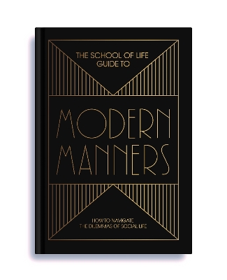 Book cover for The School of Life Guide to Modern Manners