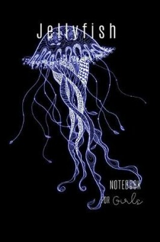 Cover of jellyfish notebook for girls