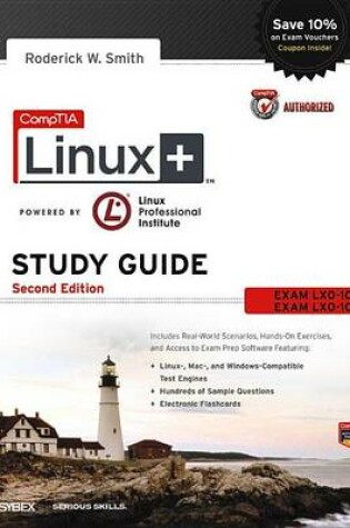 Cover of Comptia Linux+ Study Guide: Exams Lx0-101 and Lx0-102