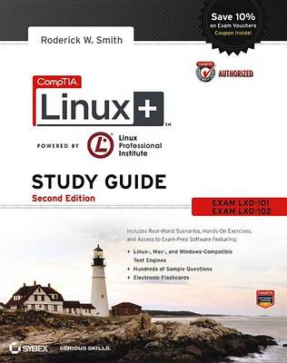 Book cover for Comptia Linux+ Study Guide: Exams Lx0-101 and Lx0-102