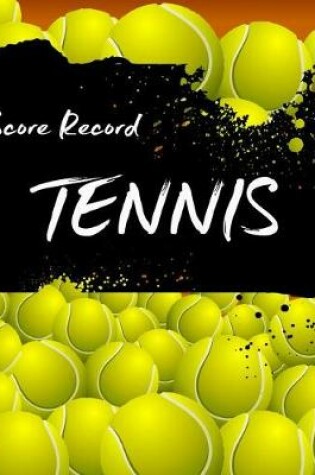 Cover of Tennis Score Record