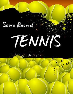 Book cover for Tennis Score Record