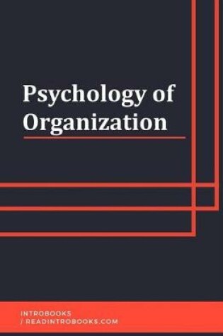 Cover of Psychology of Organization