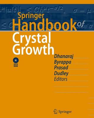 Book cover for Springer Handbook of Crystal Growth