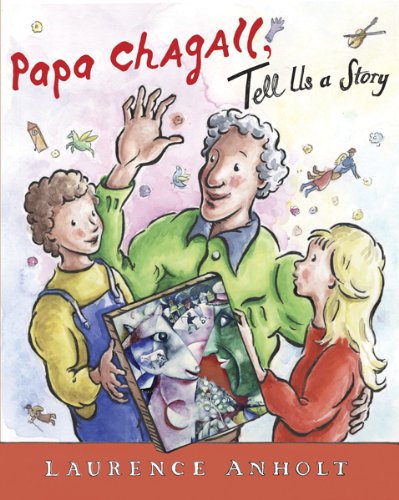 Book cover for Papa Chagall, Tell Us a Story