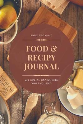 Book cover for Food & Recipe Journal