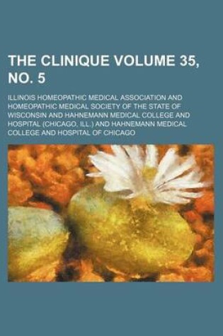 Cover of The Clinique Volume 35, No. 5