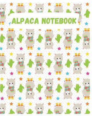 Book cover for Alpaca Notebook