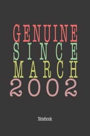 Cover of Genuine Since March 2002