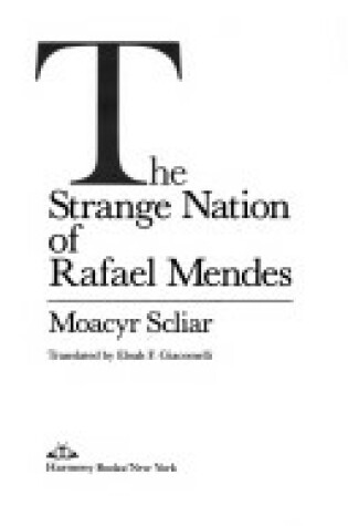 Cover of Strange Nation of Rafael Mende