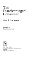 Book cover for The Disadvantaged Consumer