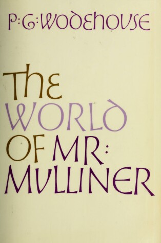 Book cover for The World of Mr. Mulliner