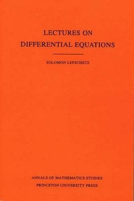 Book cover for Lectures on Differential Equations. (AM-14), Volume 14