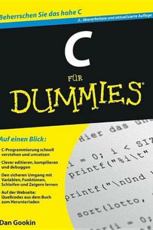 Cover of C für Dummies