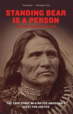 Book cover for Standing Bear Is a Person