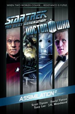 Book cover for Star Trek: the Next Generation/Doctor Who: Assimilation 2