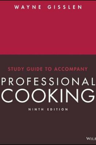 Cover of Study Guide to Accompany Professional Cooking