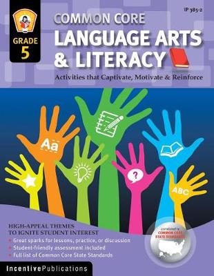 Book cover for Common Core Language Arts & Literacy Grade 5