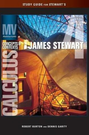 Cover of Study Guide for Stewart's Multivariable Calculus: Concepts and  Contexts, Enhanced Edition, 4th