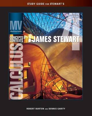 Book cover for Study Guide for Stewart's Multivariable Calculus: Concepts and  Contexts, Enhanced Edition, 4th